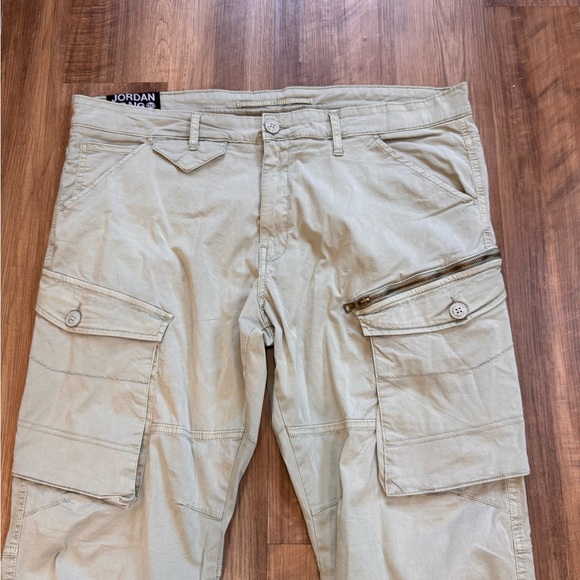 Jordan Craig Men’s Cargo Utility Jogger Pants in Army Green, size 42 Waist - Picture 4 of 16